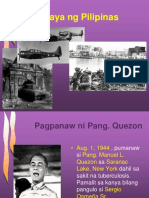 PAGLAYA NG PILIPINAS SA HAPON AT SULIRANIN PAGKATAPOS NG WW2 2019 Notes