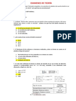 EXAMENES DE TEORÍA JUNTOS