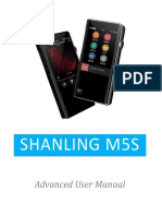 Shanling M5s Advanced User Manual
