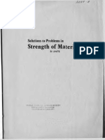 Solutions To Problem in Strength of Materials PDF