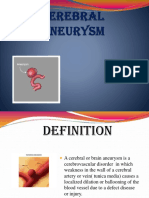 Cerebral Aneurysm1