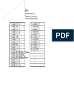 Close Ties Rehearsal Schedule