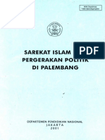 Sarekat Islam Dan Pergerakan Politik Di Palembang PDF