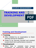 Chapter 9 - Training & Development