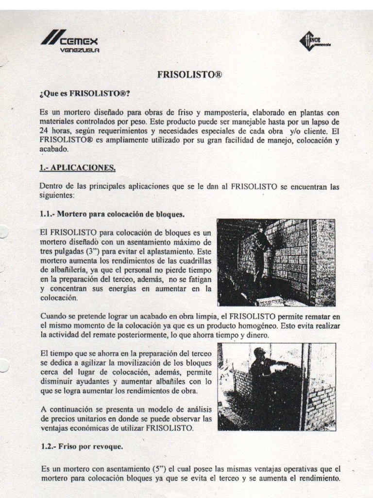 Friso Listo | PDF