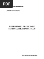 repertorio pratico de sintomas homeopaticos