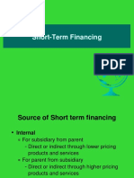 20-Short Term Financing