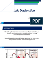 Diastolic Dysfunction Assessment