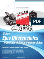 Catalogo Eje Diferencial Spicer PDF