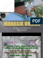 MANASIK UMROH by AGUNG WIRAWAN