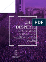 Descarga El Libro Chile Desperto Lecturas Desde La Historia Del Estallido Social de Octubre PDF 58 MB PDF