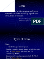 Genre and Elements PDF