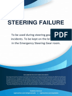 SQE MARINE Steering Failure 2018 - 07