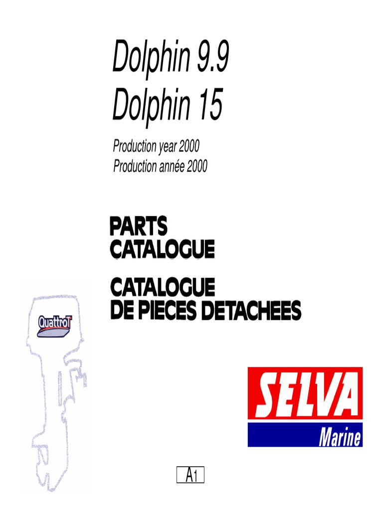 Dolphin 9.9 - Dolphin 15 Parts Manual '00 | PDF | Piston | Cylinder ...