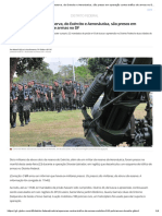 Militares Da Ativa e Da Reserva, Do Exército e Aeronáutica, São Presos em Operação Contra Tráfico de Armas No DF - Distrito Federal - G1