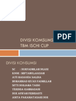 18 Divisi Komsumsi Ischi Cup