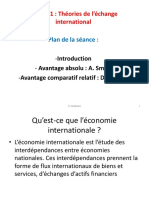 Les Théories Du Commerce International