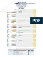 Calendario 3er Semestre