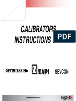 Instruction For Calibrator-GB