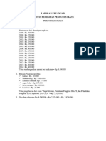 Laporan Keuangan Panitia Pemilihan Pengurus IKATS Periode 2019-2024