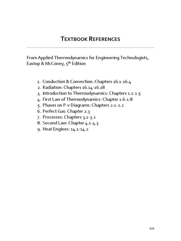 Thermo-Workbook2020 Appendix PDF | PDF | Heat Transfer | Heat