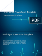 1151 Vital Signs Powerpoint Template