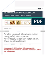 Sejarah Ahlulbait Rasulullah PDF