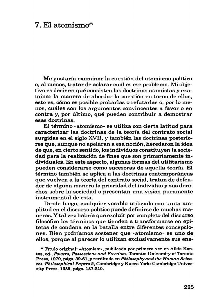 7.el Atomismo | PDF