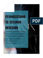 Ejemplo Afiches Evangelismo