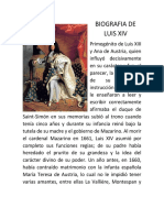 Biografia de Luis Xiv