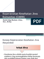 Keperawatan Kesehatan Jiwa Komunitas CMHN