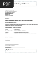 Contoh Borang Claim | PDF