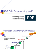 Ch2 Data Preprocessing Part3: Amit KR Upadhyay Sharda University