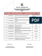 Jadual Kerja Bertulis Sejarah