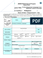 (Annex1) Entry Form JENESYS2018(CB)