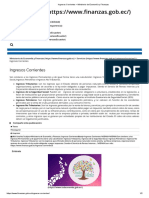 Ingresos Corrientes - Ministerio de Economía y Finanzas