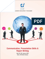 Communication, Presentation Skills and Report Writing