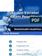 Data dan Variabel dalam Penelitian