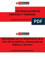 REVALUACION5 Revaluación de Edificios y Terrenos