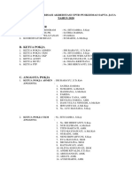 Draft Restrukturisasi Akreditasi Uptd Puskesmas Sapta Jaya