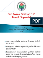 SPB.3.3.3 Teknik Supervisi
