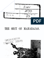 History of The Sect of Maharajas