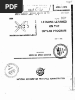 Lessons Learned on the Skylab Program KSC