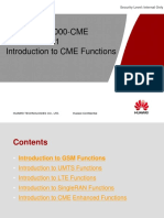 Training Document Imanager M2000-CME V200R012C01 Introduction To CME Functions-20120820-A-1.0