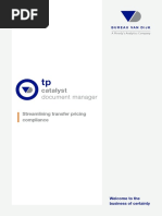 TP Catalyst User Guide for Transfer Pricing | PDF | Taxes | Business