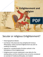 Enlightenment and Religion MK 2015