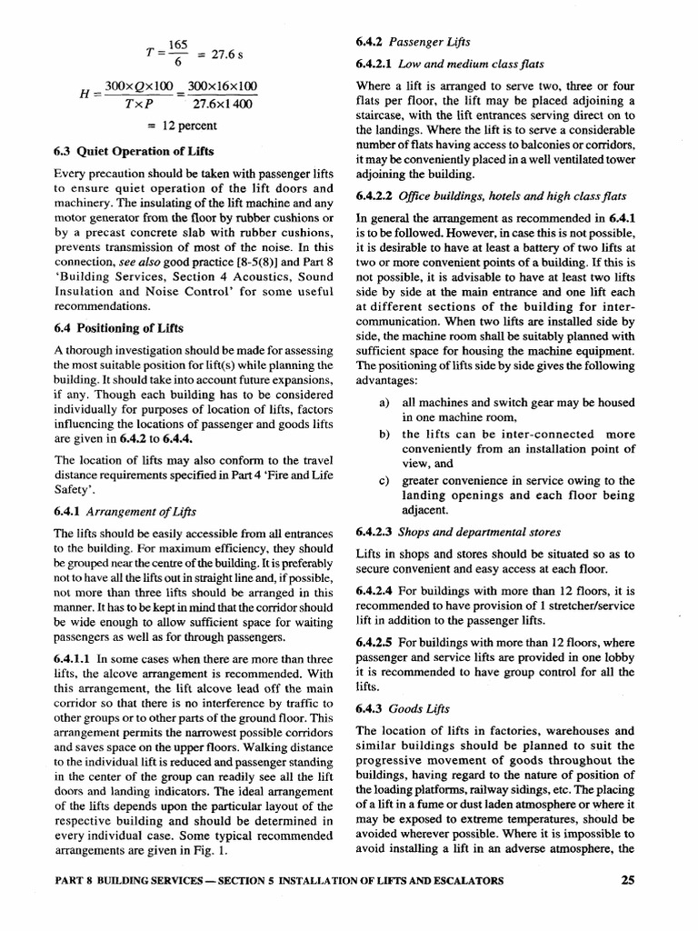Lift Requirement Pdf Elevator Building Technology