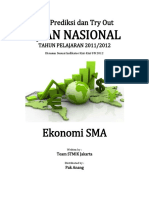 Soal Try Out UN 2012 SMA EKONOMI Paket 21
