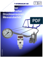 Manometer Mess und Anzeige ATP Hydraulik