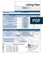 Lifting Plan